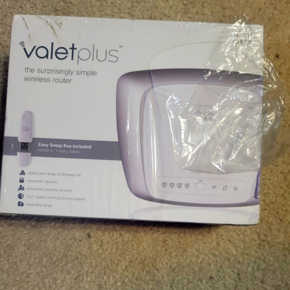 Valetplus wireless router.